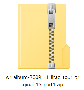Downloaded ZIP file example